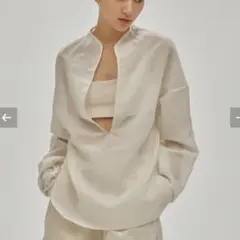 【試着のみ】TODAYFUL Slub Slit Shirts