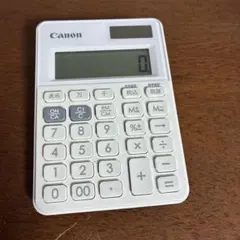 Canon 電卓 ミニミニ卓上サイズ LS-80TU-WH千万単位機能 - メルカリ