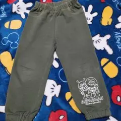 ANPANMAN カジュアルパンツ オリーブグリーン
