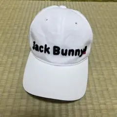 Jack Bunny!! ゴルフ キャップ ホワイト