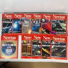 Newton ニュートン 1991年 11冊セット（8月号欠品・付録あり）