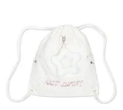nct wish wego チャーム付き ナップサック ホワイト限定 マガジン