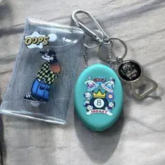 カラビナ　キーホルダー　キーリング　コインケース　ストリート　小物入れ　アクセ