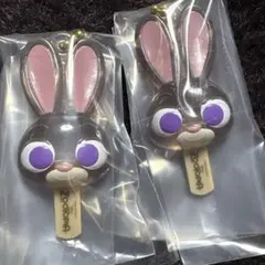 ズートピア　アイスキャンディーチャーム　ジュディ 2点セット
