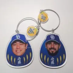 ドラくじBIGFACEだるまワイヤーチャーム 髙橋宏斗 マラー