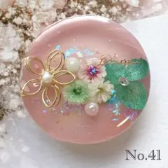 レジン ヘアゴム ドライフラワー No.69 - メルカリ
