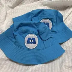 モンスターズ・インク バケットハット 水色 2個セット