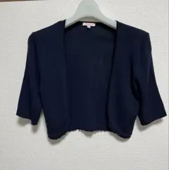 TOCCA トッカ　ボレロ　カーディガン　ＸＳ　ネイビー