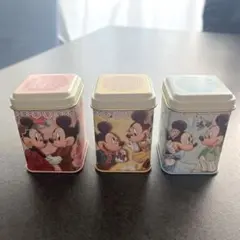 ディズニー　ミッキー　ミニー　缶　セット売り