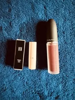 【2点セット】HERA ミュートピンク　MAC パウダーキス　リップ