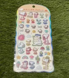 【正規品⭐︎スヌーピー】コットンパフィーシール　カミオジャパン