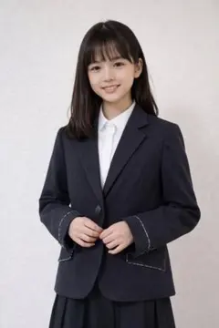 michiko london ジャケット　女児　150 グレー　卒業式　発表会