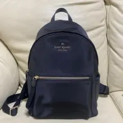 ケイトスペード リュックサック バックパック ナイロン ブラック　一度使用