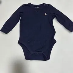 babyGap ネイビー 長袖ロンパース 6-12ヶ月