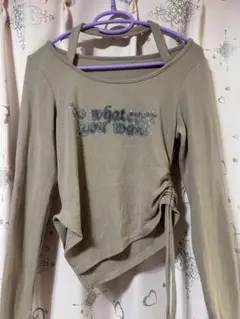 トップス 韓国 シズニルック 韓国 y2k