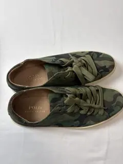 POLO RALPH LAUREN 迷彩スニーカー JERMAIN 9D