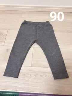 UNIQLO グレー フリースレギンス 90サイズ