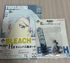 BLEACH 一番くじ 日番谷冬獅郎 ツインアクリルチャーム キャンバス風ボード