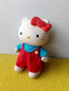 ☆ハローキティ昭和レトロ サンリオ ソフビ人形 ヴィンテージ フィギュア☆のサムネイル