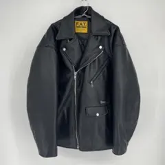 エフエーティー　ダブルライダース　ブラック　FAT 2025年最新】FAT レザージャケット・ライダースの人気アイテム