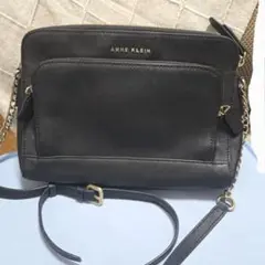 ANNE KLEIN ブラック ショルダーバッグ