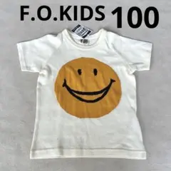 タグ付き♡ F.O.KIDS エフオーキッズ ニコちゃんTシャツ 100のサムネイル
