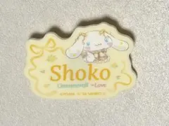 瀧脇笙古 シナモロール ＝LOVE オリジナルアクリルネームバッジ 第３弾