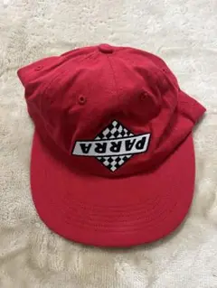 赤　parra キャップ　美品