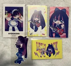 パンティ＆ストッキング スイパラ トレーディングフォト風カード ストッキング