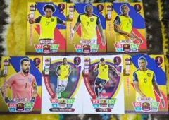 PANINI Adrenalyn XL エクアドル代表 7枚セット