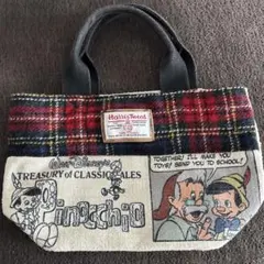Harris Tweed ピノキオ コラボトートバッグのサムネイル