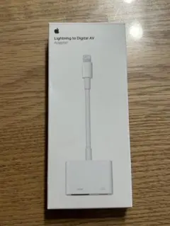 純正　Apple Lightning to Digital AV Adapter