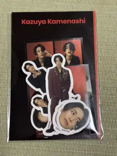亀梨和也　アクリルスタンド　フレークシール　セット 亀梨和也 アクリルスタンド フレークシール セット 亀梨和也