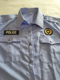 劇用 肩章付ワイシャツ ミリタリー 警察グッズ 個人装備制服 サバゲー