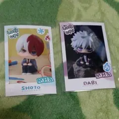 ヒロアカ すなっぷカード ショート&荼毘