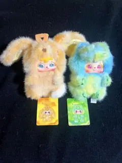 サミュエル スイート ドリーム ファンタジーの茶色のうさぎさんとワニさんのセット