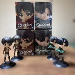 ★Qposket★ 進撃の巨人 フィギュア 4体セット