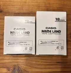 CASIO NAME LAND テープ12mm 18mm 10本セットのサムネイル