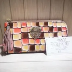 【ATAO】アタオ limo リモ ヴィトロ ステンドグラス 長財布 チェリーのサムネイル