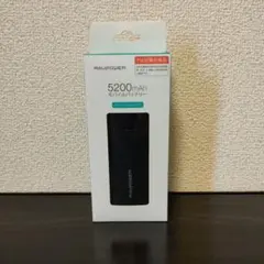 RAVPower 5200mAh モバイルバッテリー ブラック RP-PB10…のサムネイル