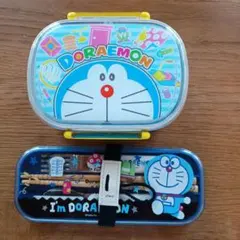 ドラえもん　弁当箱　子ども用　360ml 箸スプーン　フォーク付　幼稚園のサムネイル