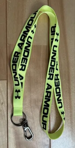 UNDER ARMOUR アンダーアーマー ネックストラップ ブラック イエロー