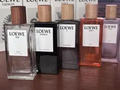 ロエベ 香水空瓶 5個セット LOEWE 001 エセンシアSOLO ELLA他のサムネイル