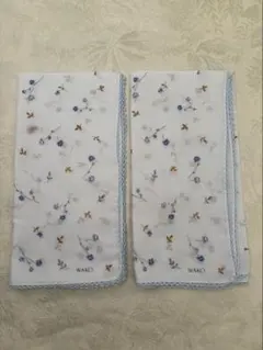 銀座和光　WAKO ハンカチ 合計2枚 ￼難あり