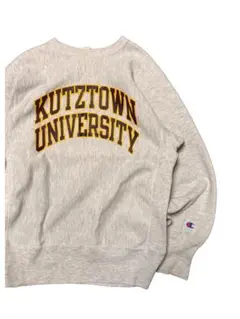 希少 90s 刺繍タグ 両面プリント チャンピオン リバースウィーブ L