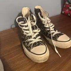Converse All Star ヒョウ柄 ハイカットスニーカー