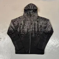 85サイズ 約M adidas アディダス パーカー ジップアップ　ブラック