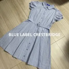 クレストブリッジ　ワンピース　水色　36