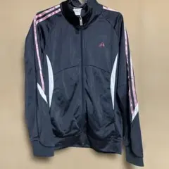 adidas 黒 ジャージ ジャケット