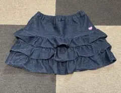 ミキハウス　フリル　ミニスカート　　L（140-150）のサムネイル